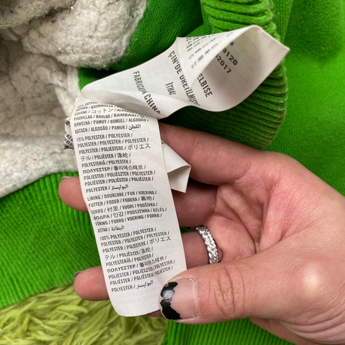 아베크롬비 & 피치 쉐르파 라인 풀 집 후드 자켓 상품이미지7