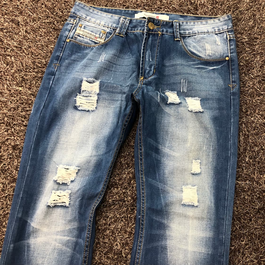 디젤 디스 워싱 데님 팬츠 상품이미지2