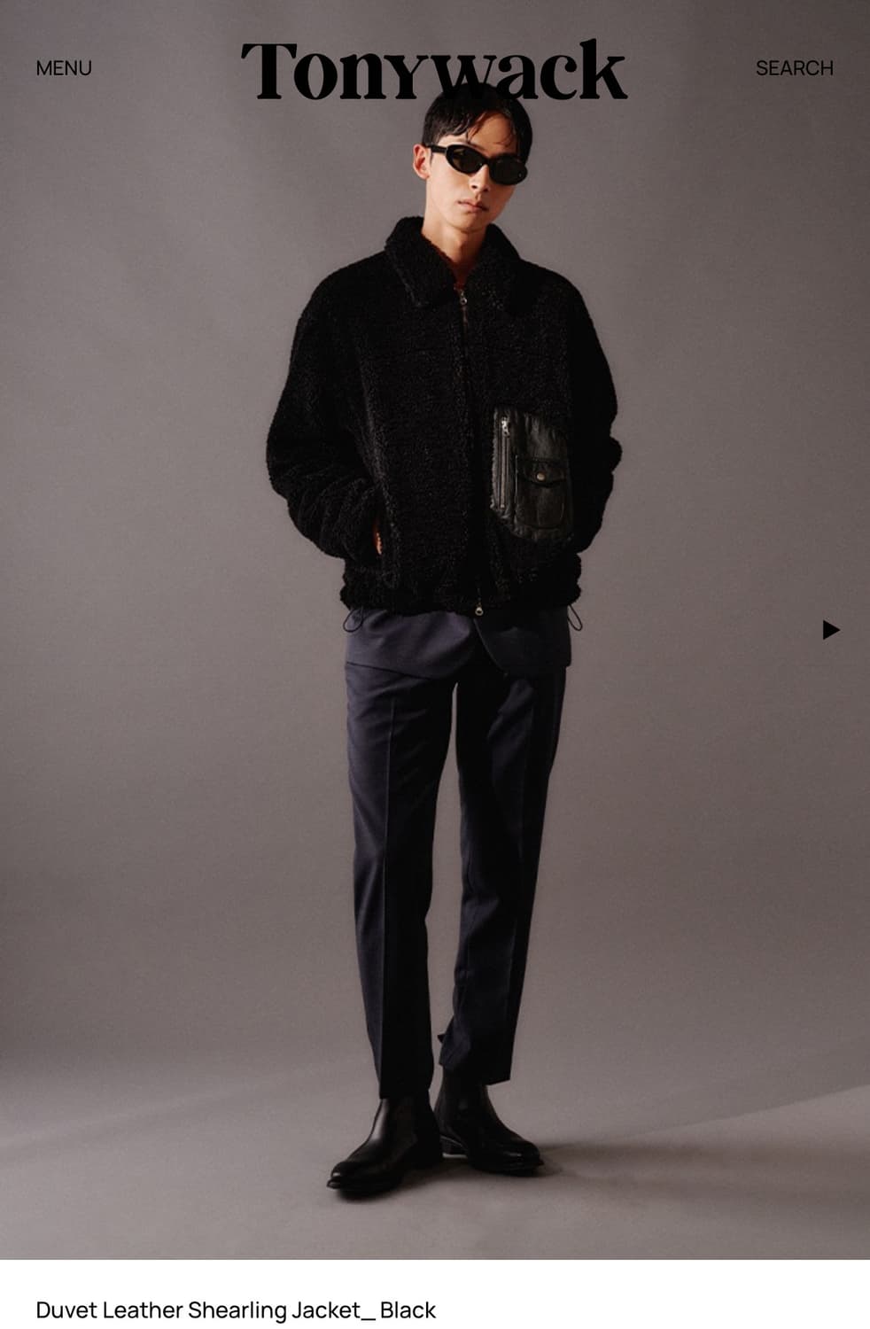 토니웩 레더플리스 자켓 M 상품이미지2