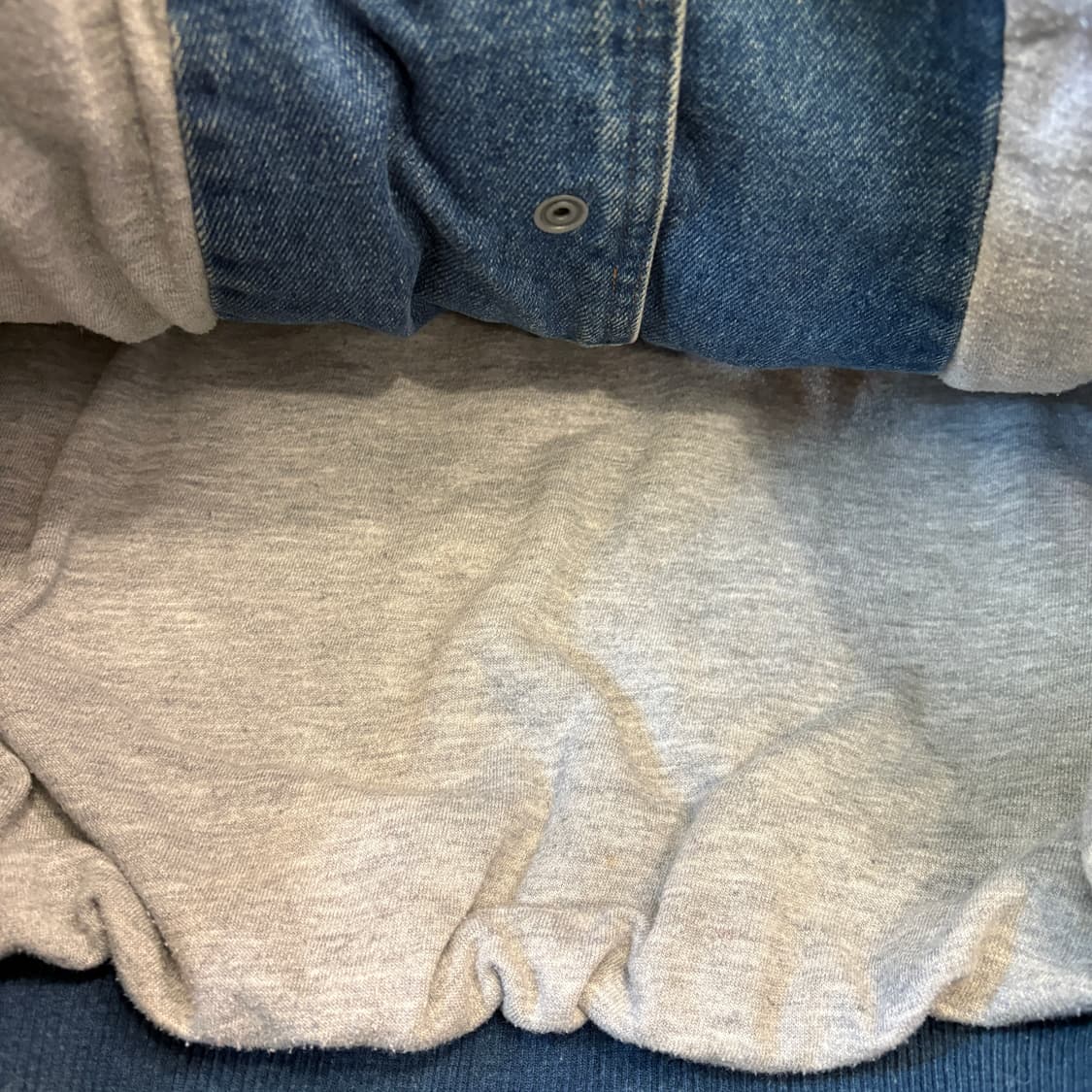 빈티지 데님 베이스볼 자켓 상품이미지6