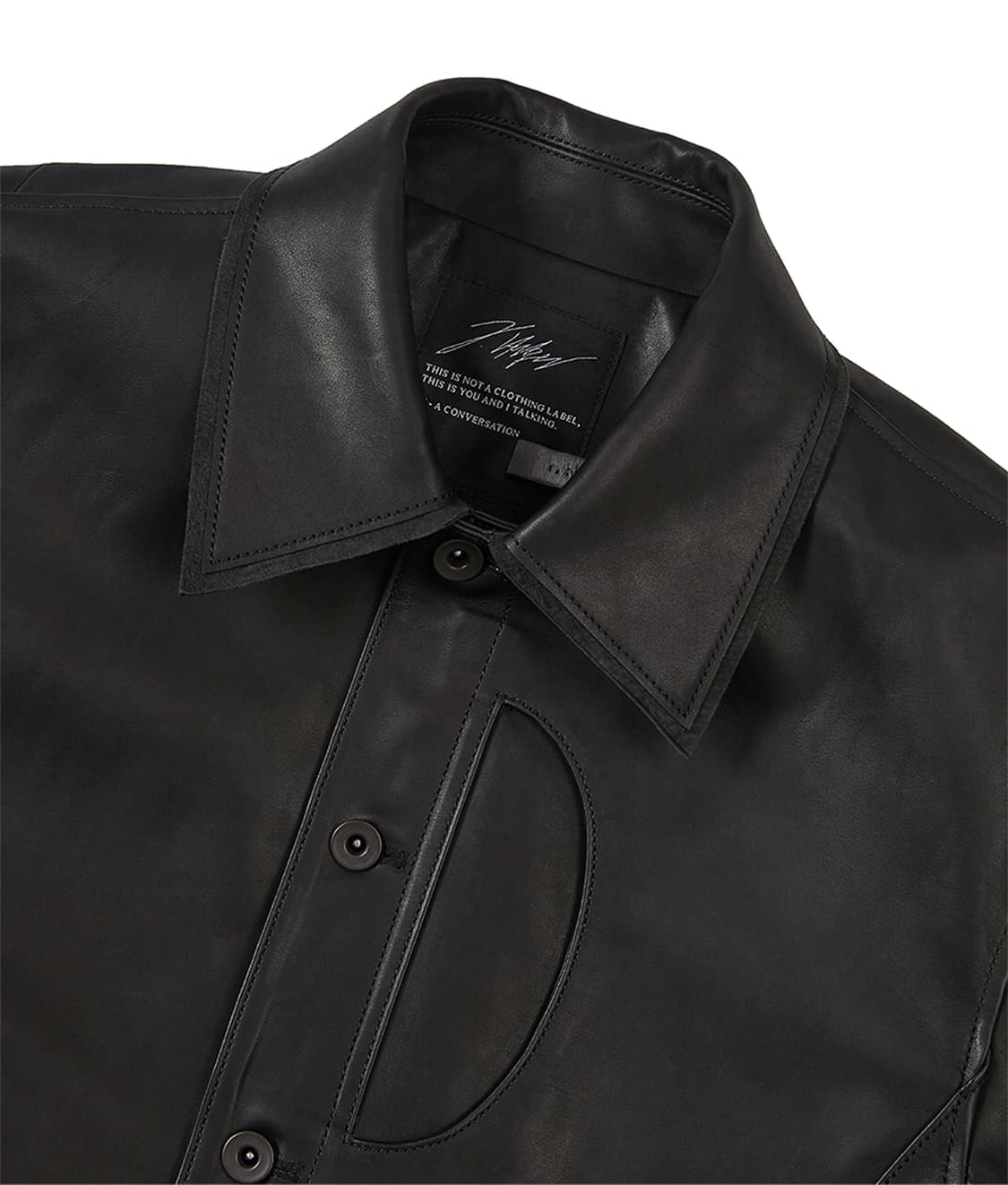 JHXLIM 01 LEATHER JACKET 상품이미지3