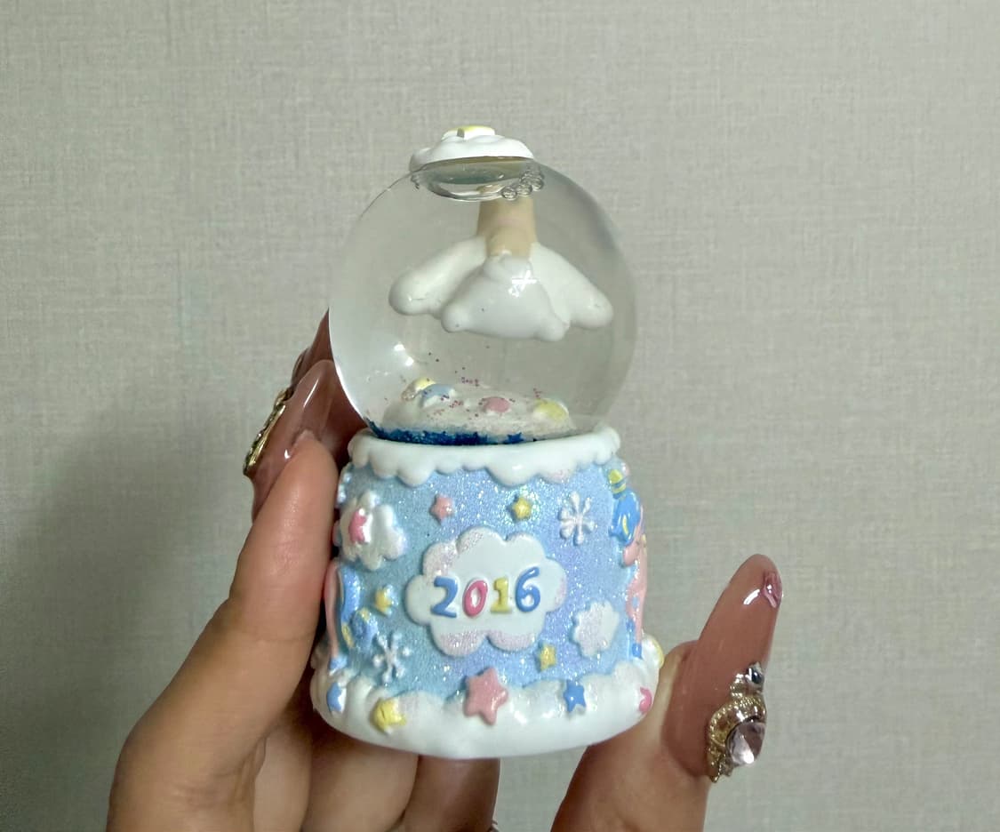 산리오 고전시나모롤 스노우볼 2016년도 상품 상품이미지2