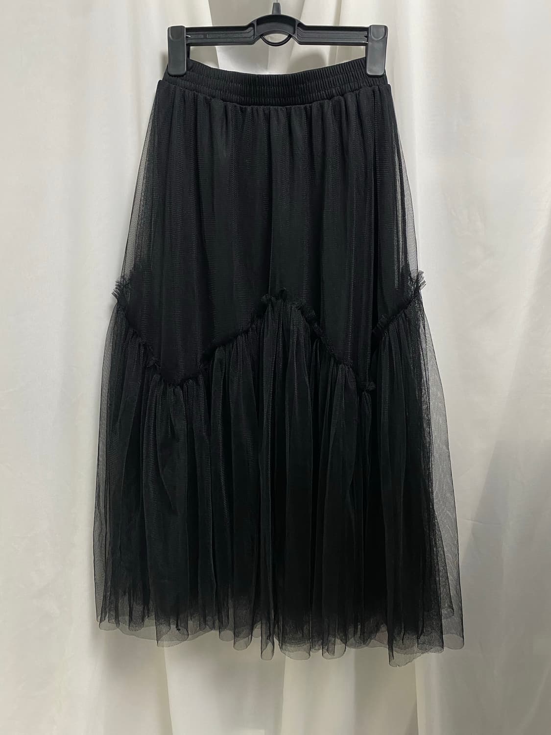 블랙 샤 스커트 고딕 펑크 고스 y2k 그런지 페어리 상품이미지2