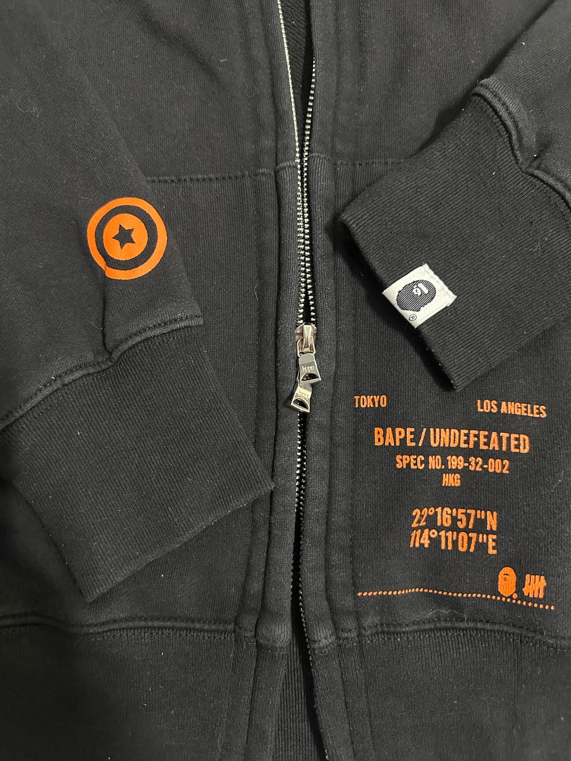 베이프 샤크 후드집업 L 상품이미지5