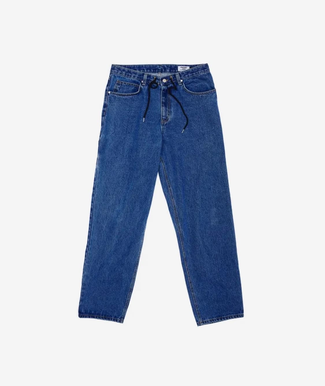 비에스래빗 카펜터 루즈핏 데님 팬츠 딥블루 상품이미지4