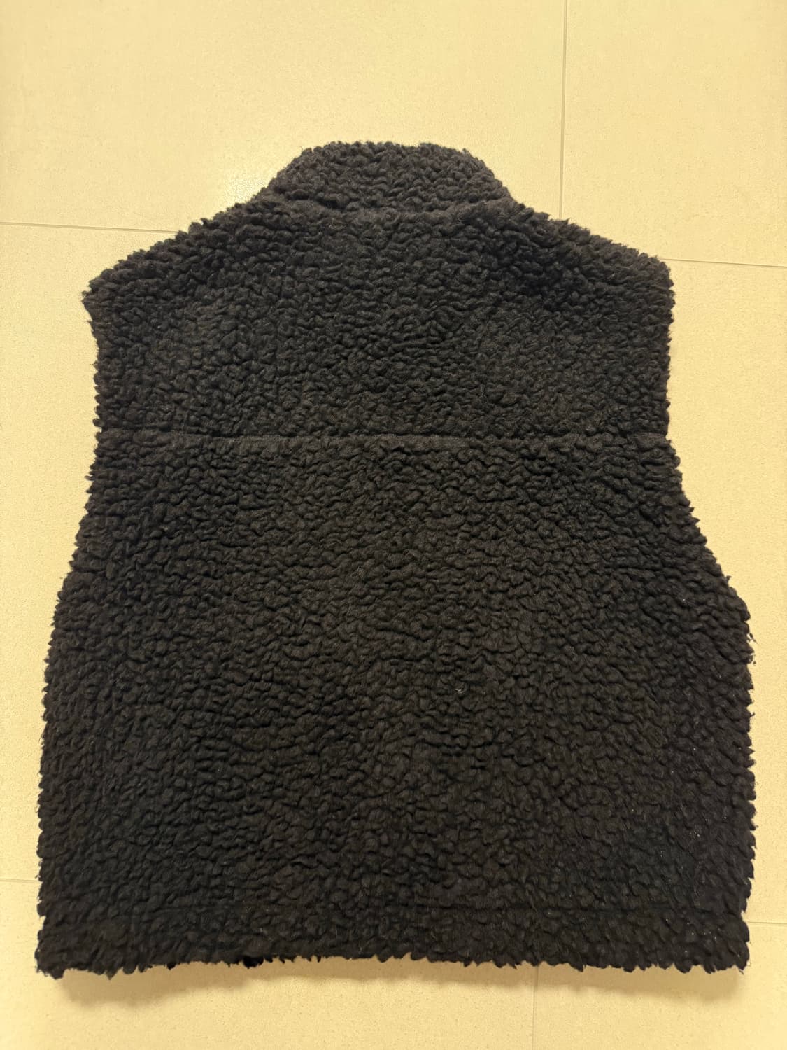 헤리티지플로스 플리스 베스트 블랙 L 상품이미지2