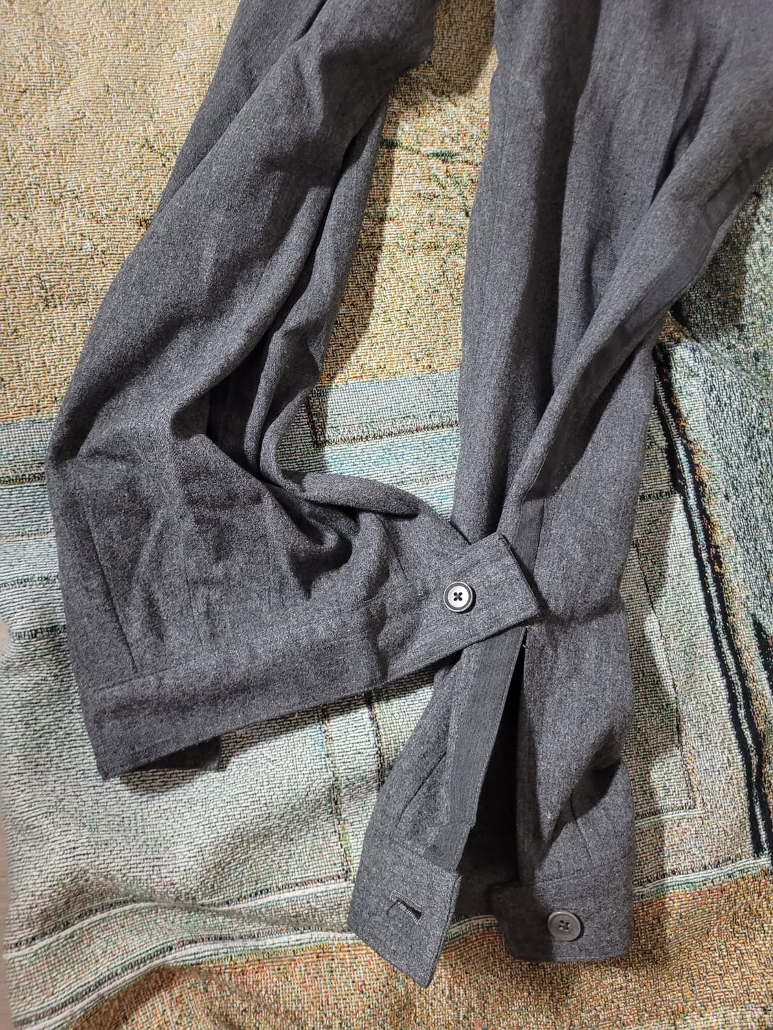 요지 야마모토 뿌르옴므 울 팬츠 상품이미지8