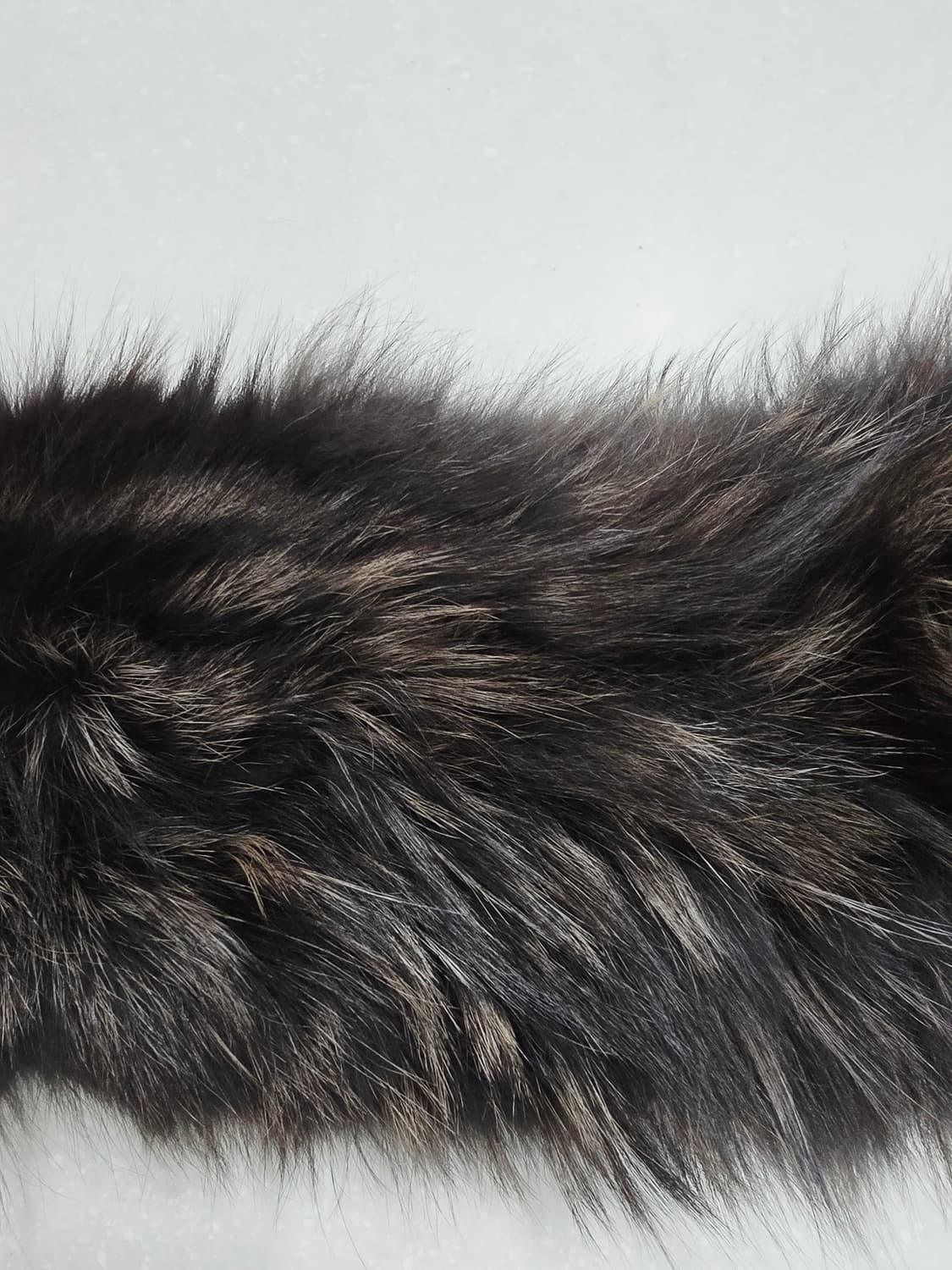 KL by lynn 갈색 니트 폭스 퍼 넥밴드 상품이미지6