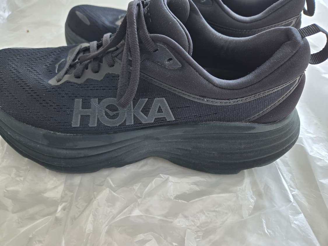 호카 본디8 와이드 블랙 265 상품이미지3