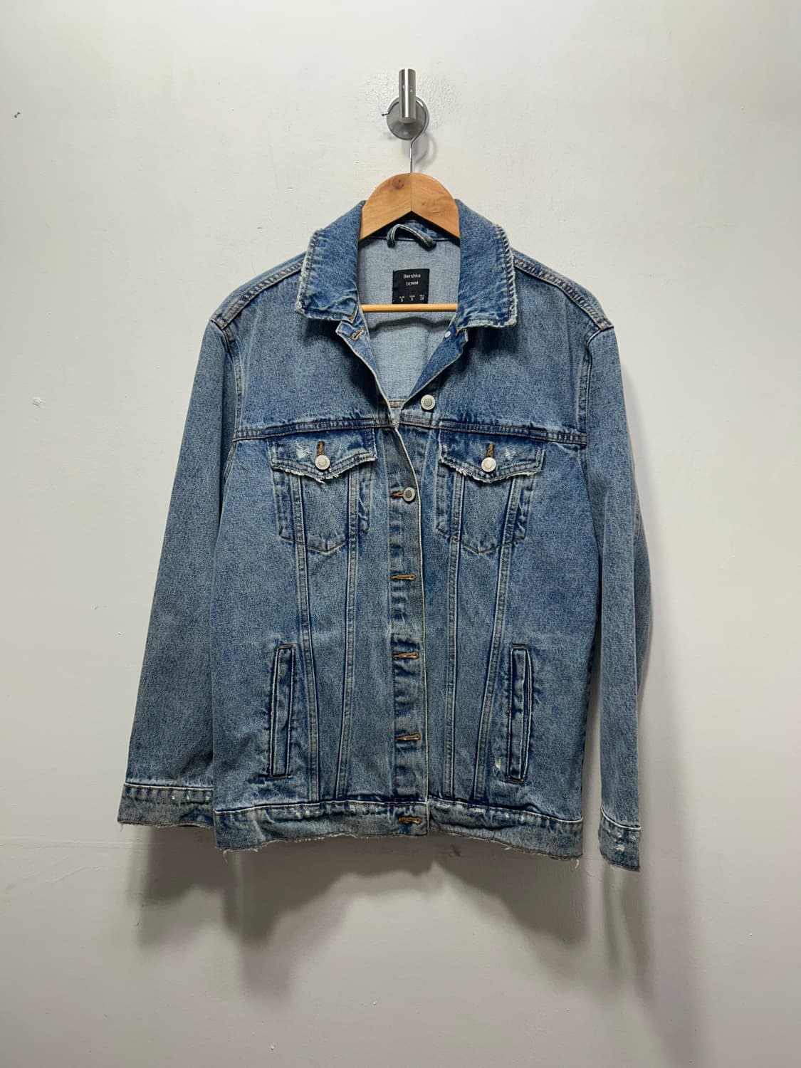 Bershka DENIM 여성 데님자켓 S  상품이미지1