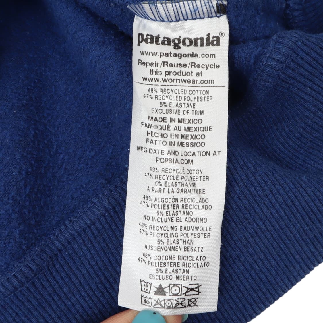 파타고니아 엠브로이드 레귤러핏 후드티 상품이미지8