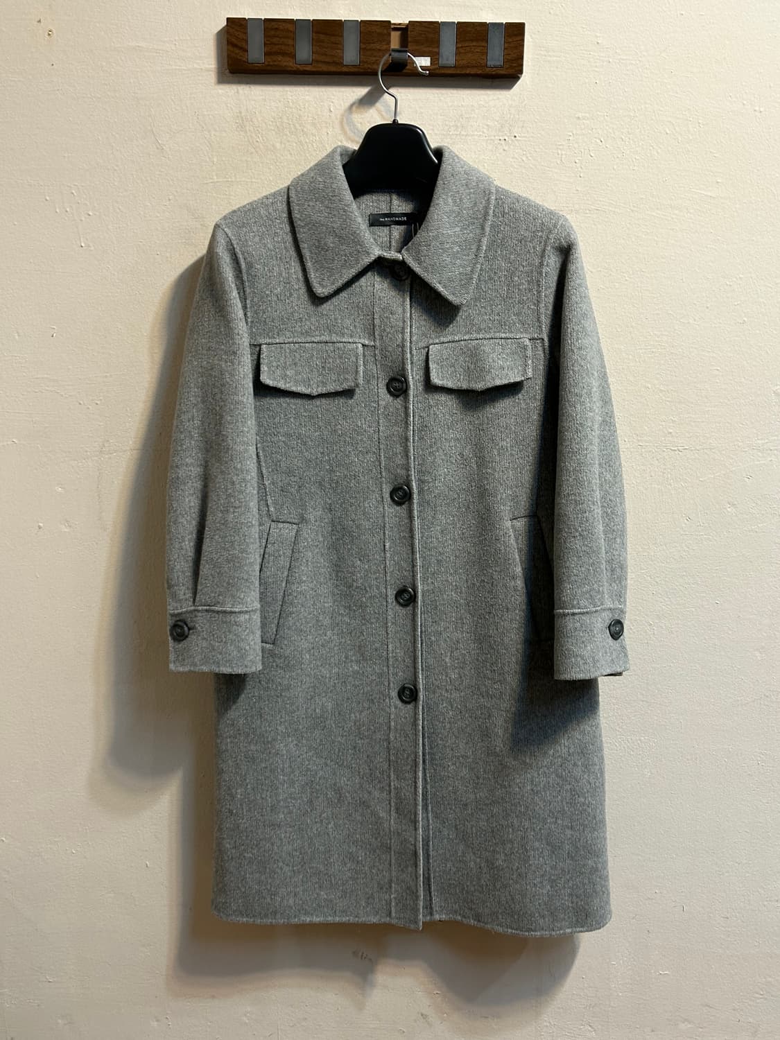 더 핸드메이드 울 블렌드 코트 상품이미지1