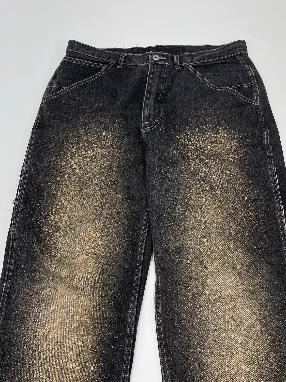 VTG PAINT SPLATTER DENIM JEANS 상품이미지2