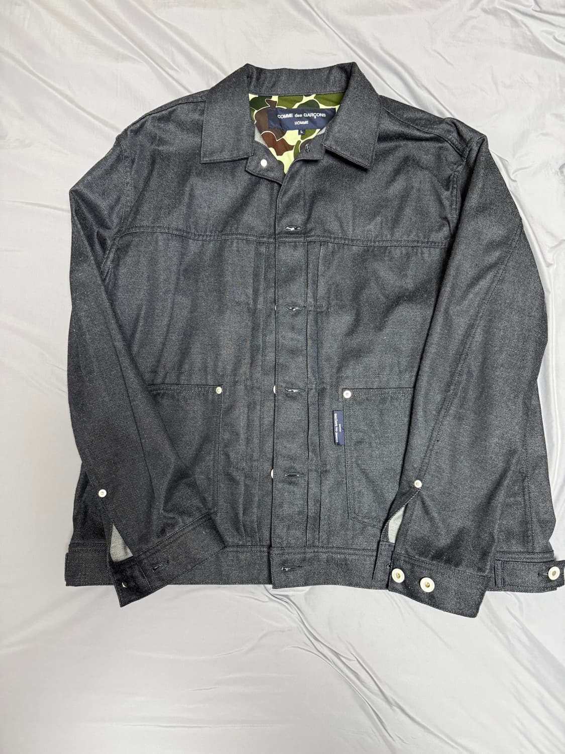 꼼데가르송 데님자캣 L 상품이미지1