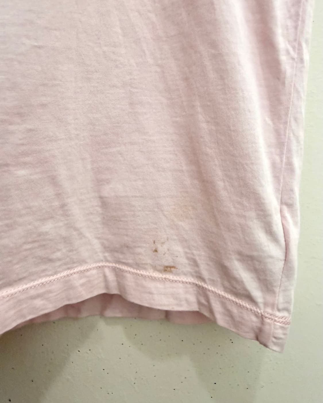 디젤 핑크 스트라이크 아웃 티셔츠 상품이미지4