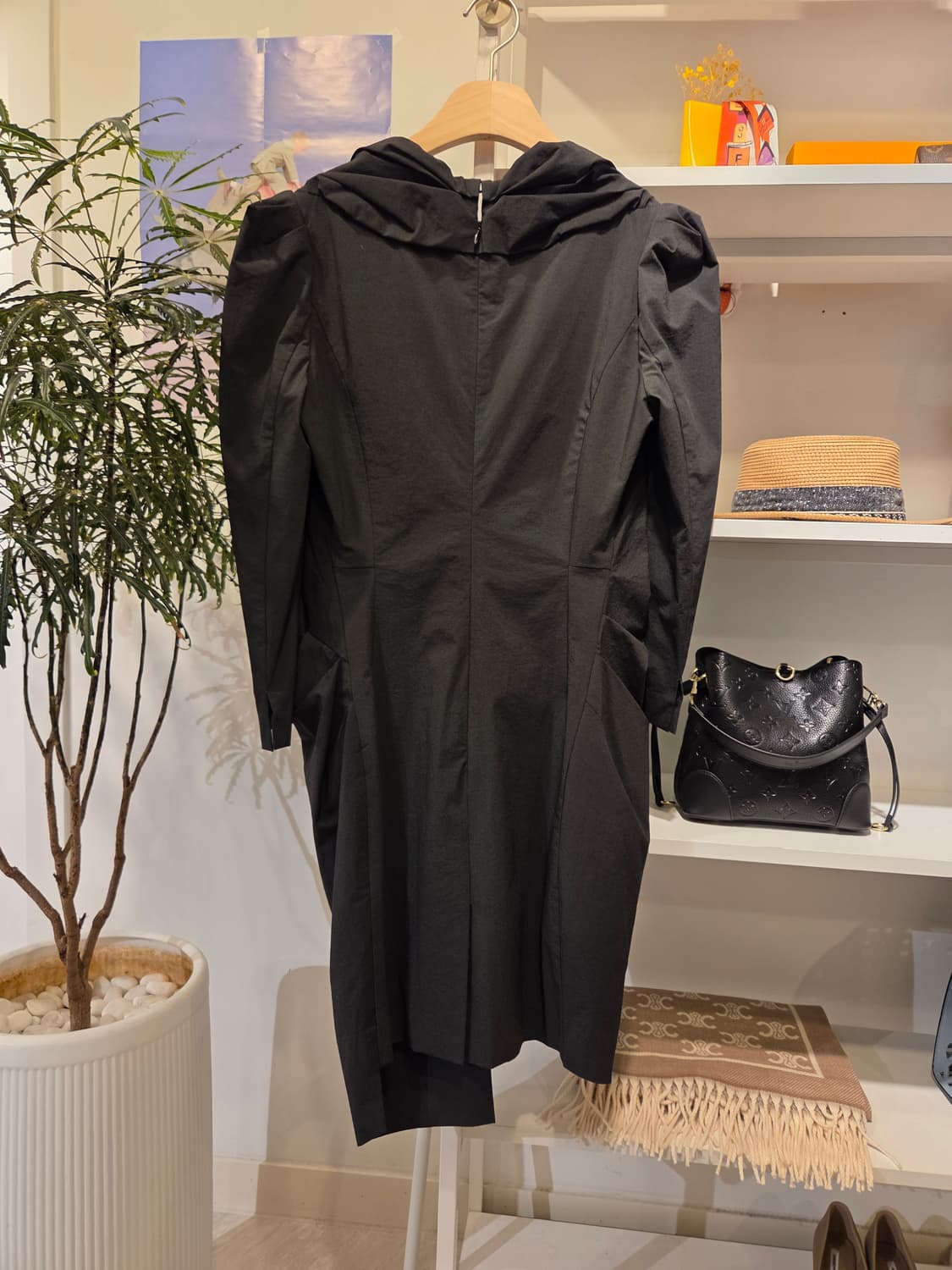 봄빅스엠무어 셔링 리본 원피스 상품이미지8