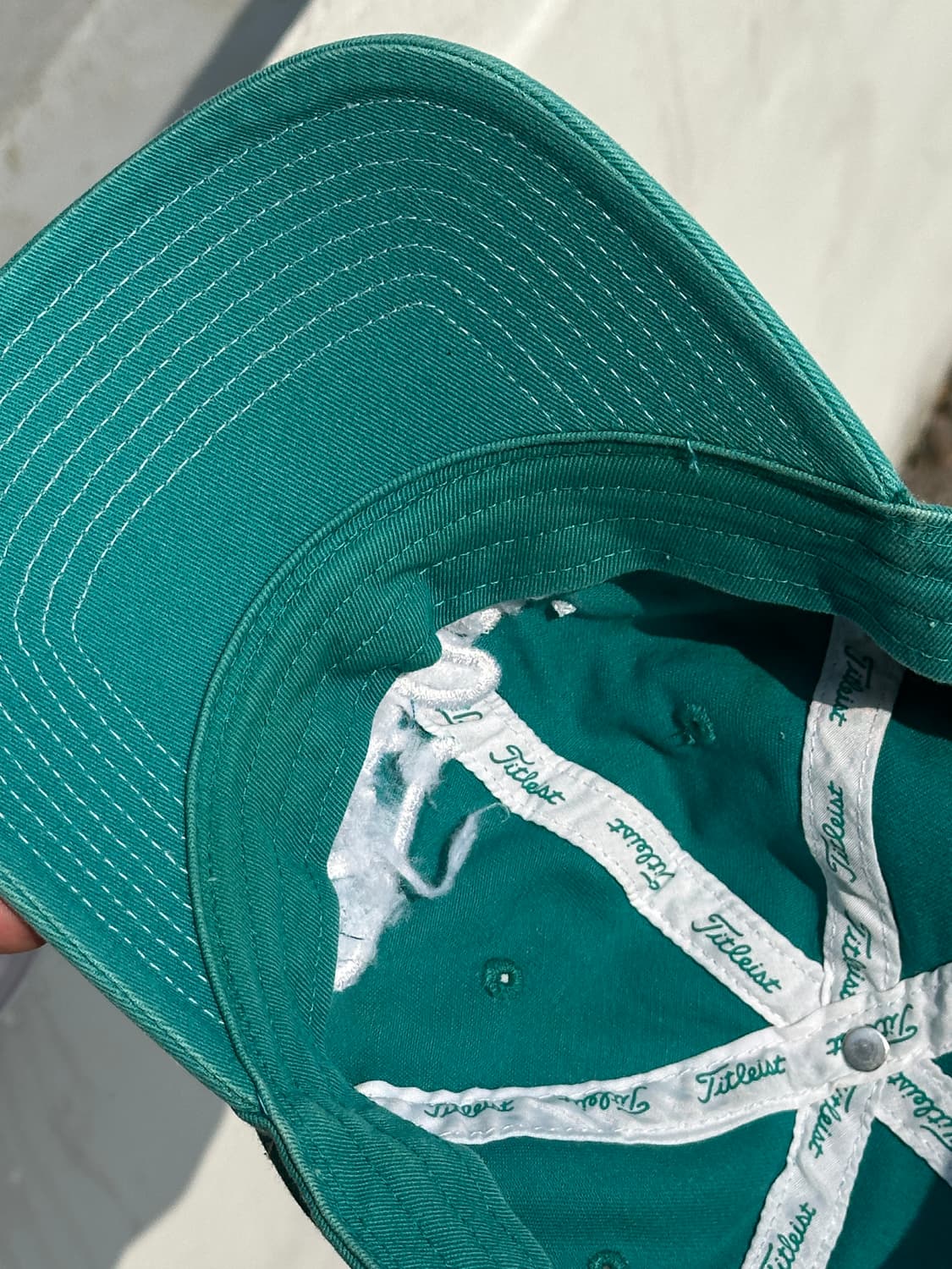 [M] 타이틀리스트 골프 스크립트 청록 볼캡 모자 상품이미지6