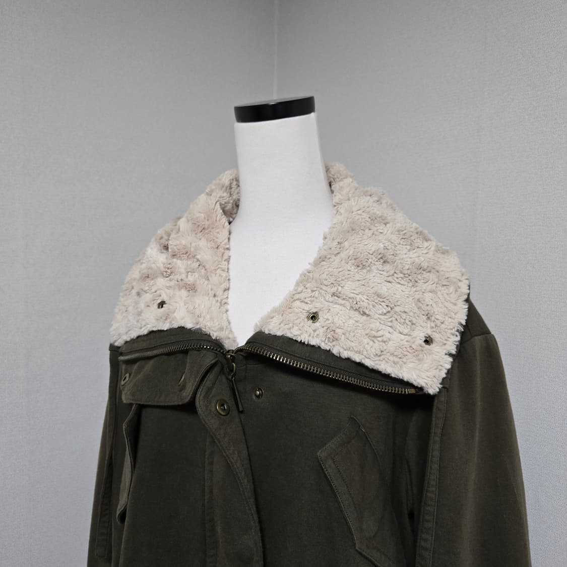 띠어리 빈티지 하이넥 퍼 파카 / 여성 자켓 / 여성 점퍼  상품이미지9