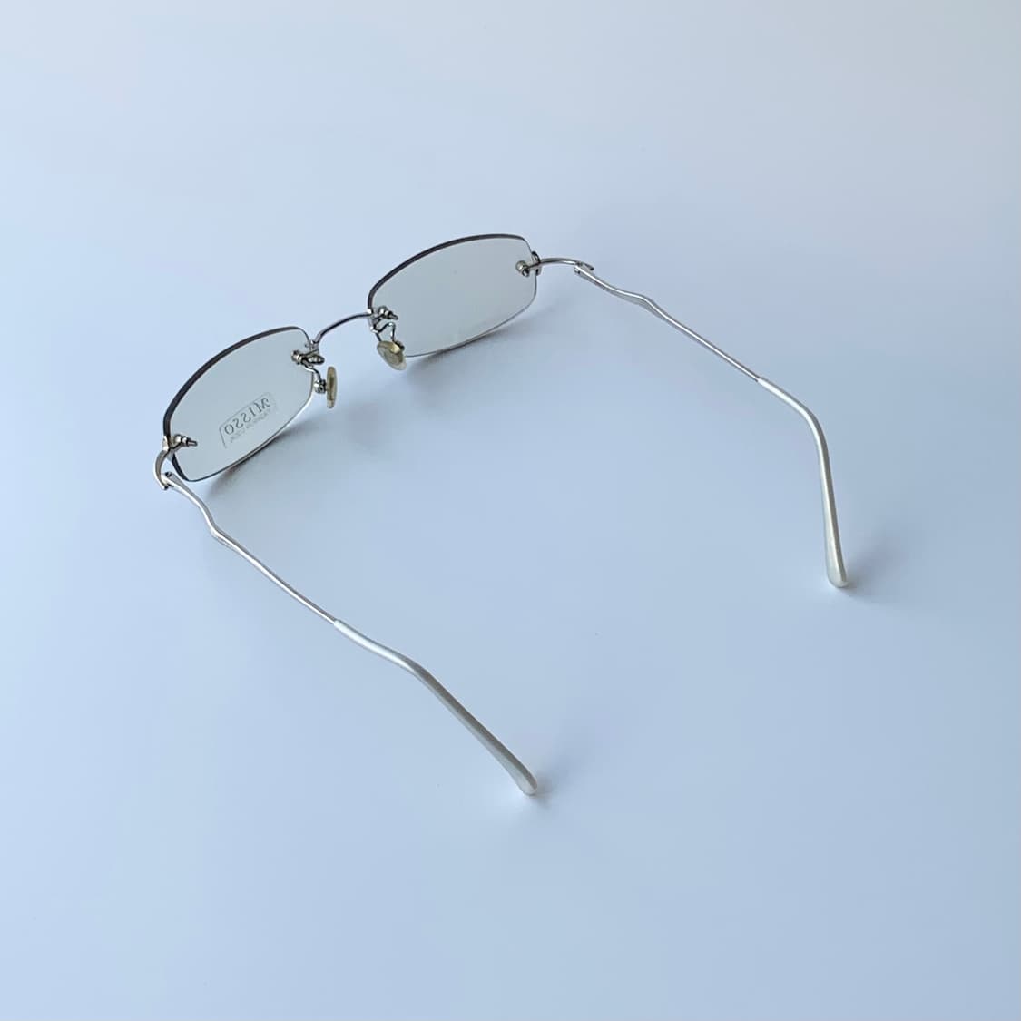 808 데드스탁 픽키 무테 초경량 스퀘어 빈티지안경 상품이미지5