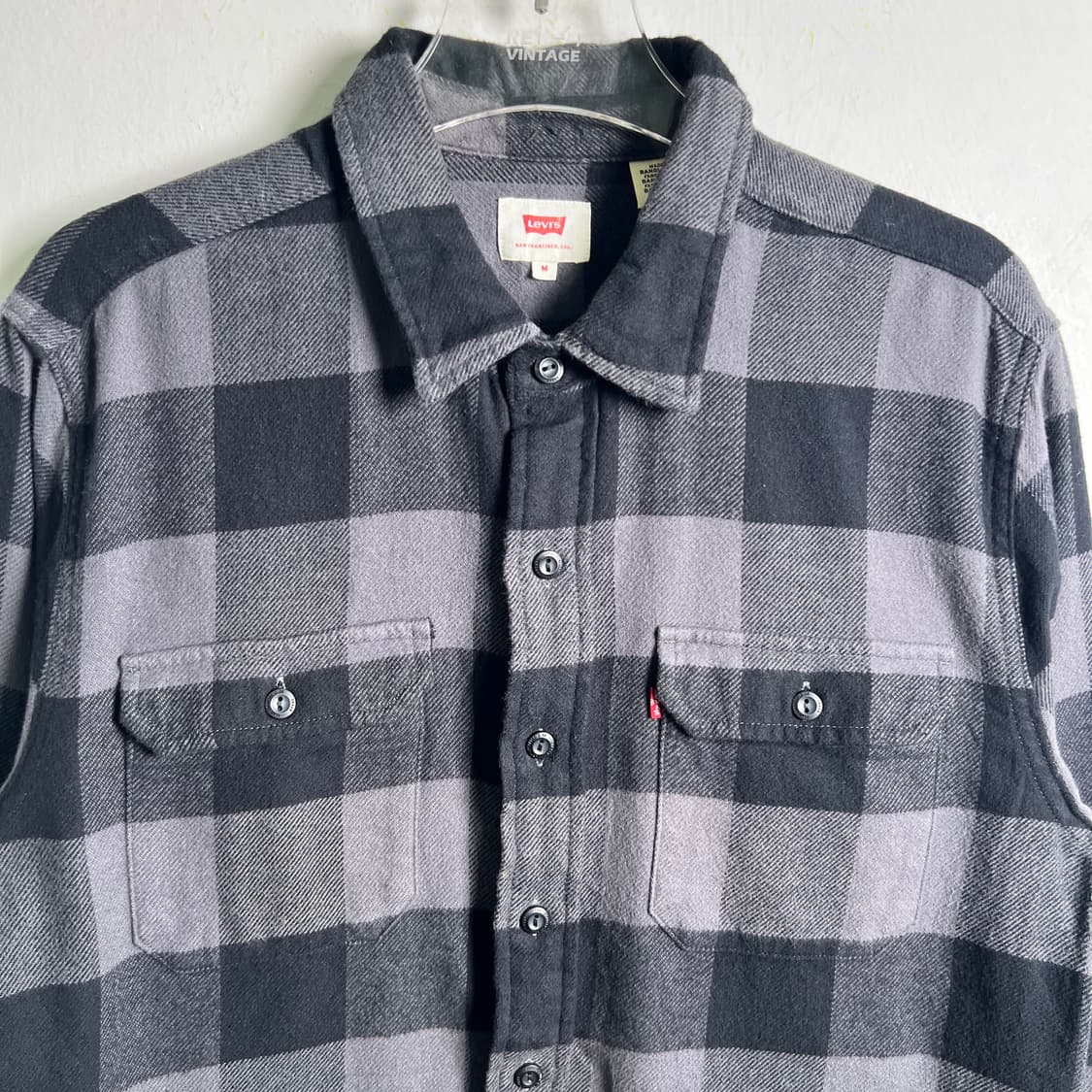 Levis 리바이스 체크 플란넬 셔츠 M 상품이미지5