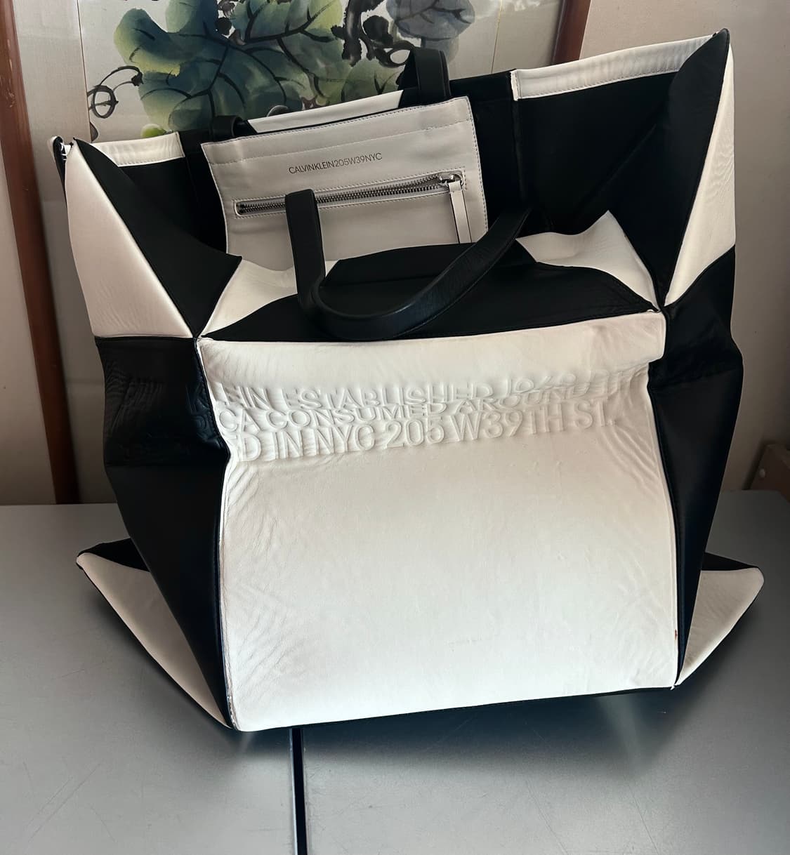 라프시몬스 ck 토트백 상품이미지5