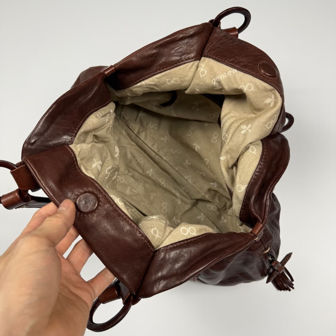 젠텐 가죽 토트백 상품이미지6