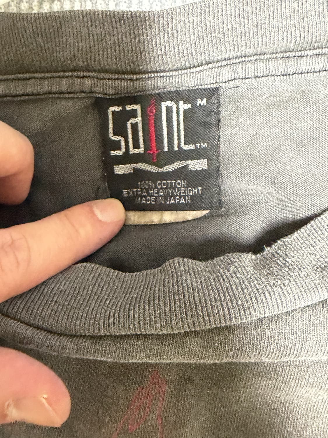 세인트미카엘 gory luxury m사이즈 반팔 티 커트코베인 상품이미지3