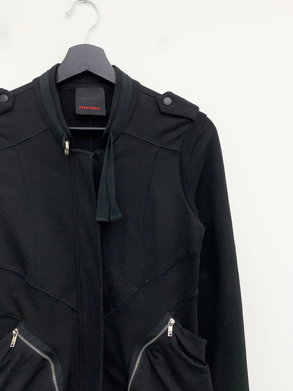 디젤 지퍼 포켓 코튼 라이더 자켓 상품이미지3