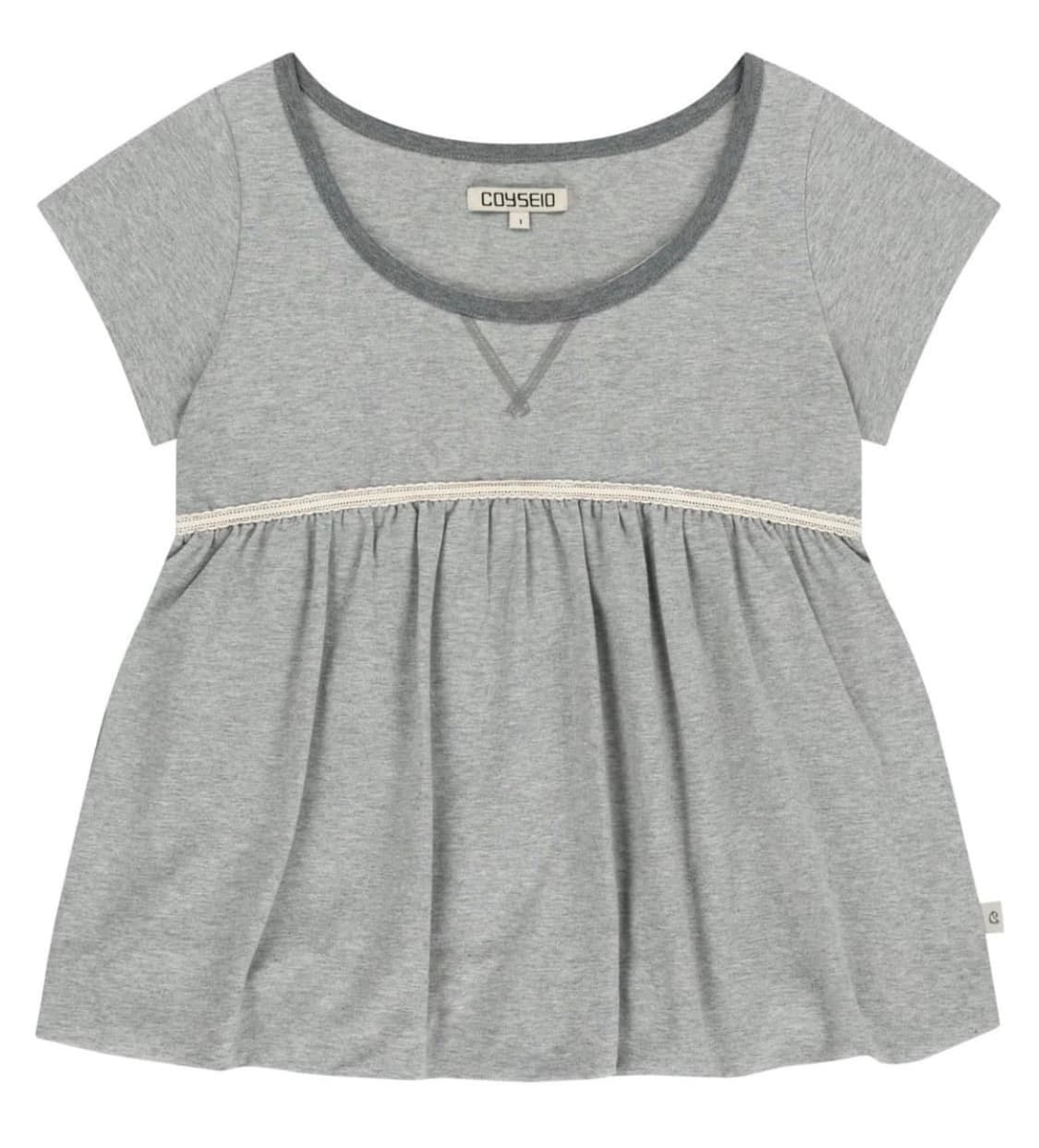 (구매) 코이세이오 레이스 벌룬 티셔츠 상품이미지1