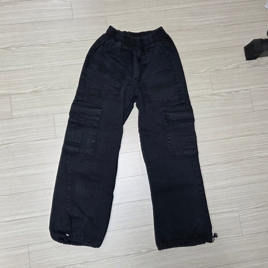 어커버 카고 바지 블랙 카키 2pack 상품이미지4