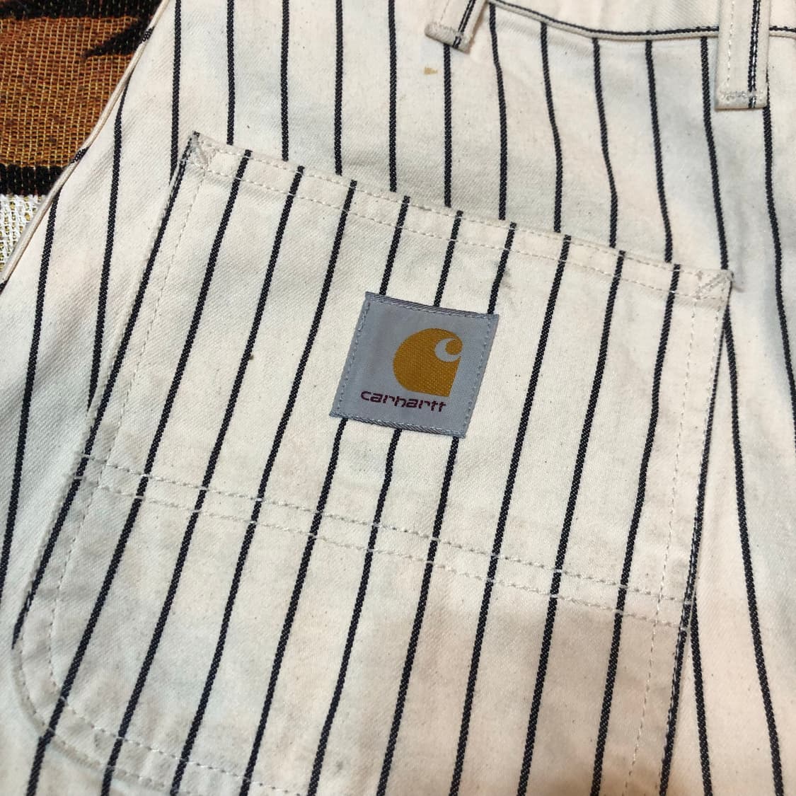 Carhartt striped work pants 상품이미지5