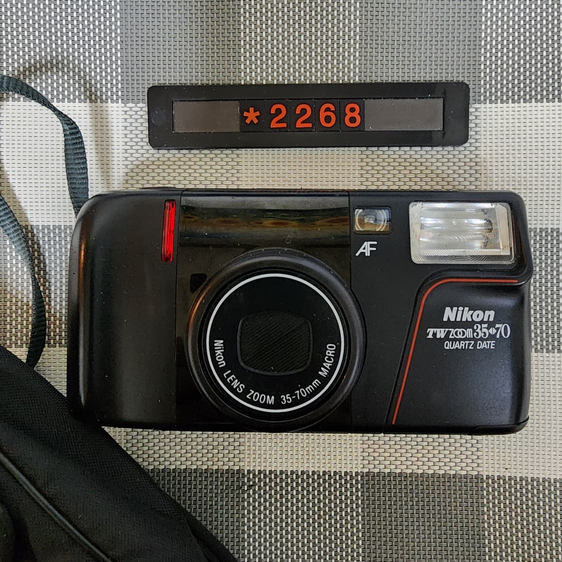 니콘 TW 줌 35-70mm 데이터백 필름카메라 파우치포함 상품이미지1