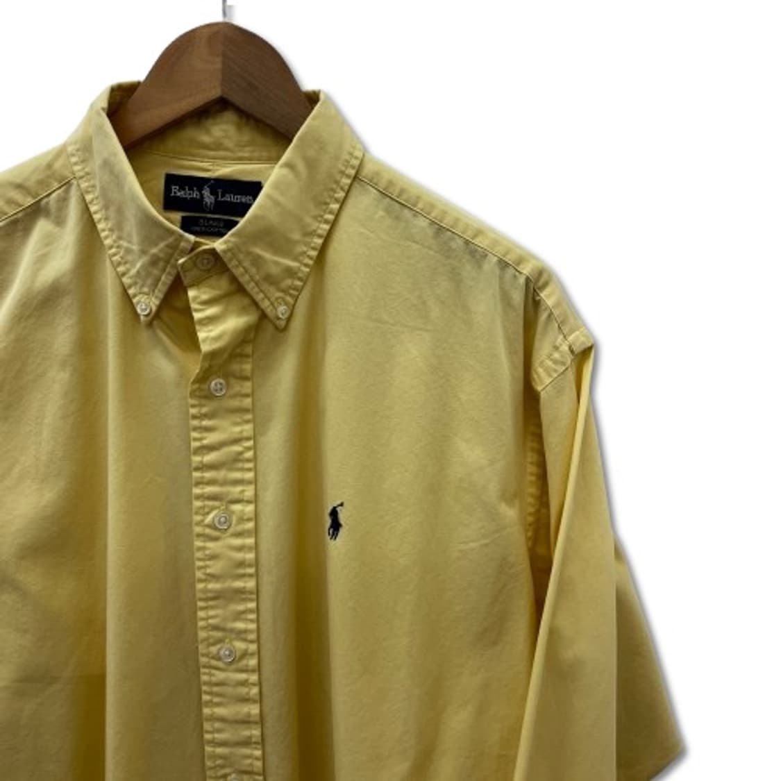 폴로 랄프로렌 BLAKE 버튼 다운 옐로우 셔츠 상품이미지5