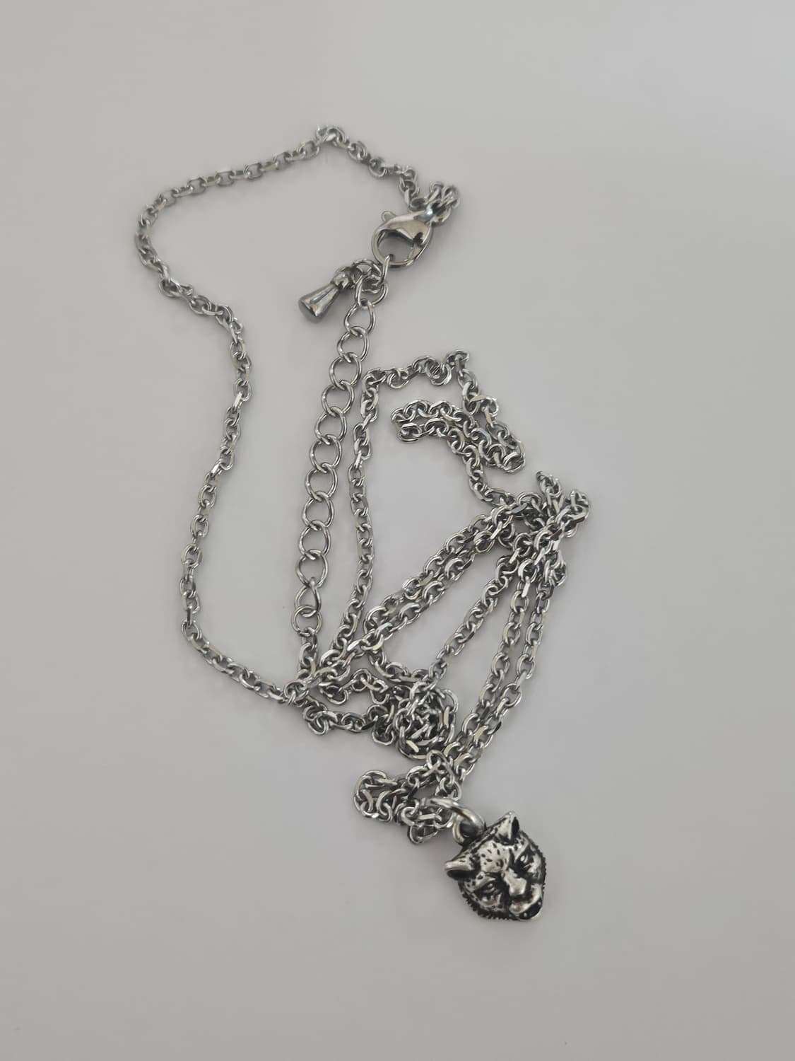 03구찌 정품 빈티지 목걸이 업사이클링 써지컬 남자목걸이 롱목걸이 상품이미지3