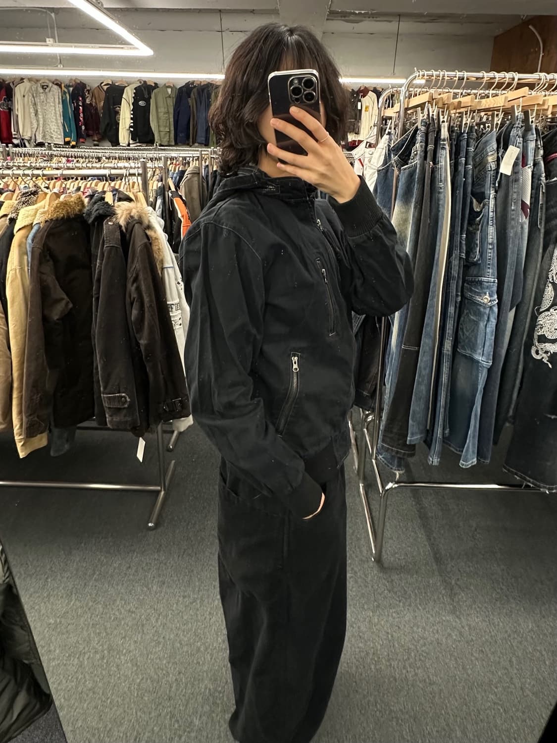 M)울리치 빈티지 후드자켓 상품이미지1