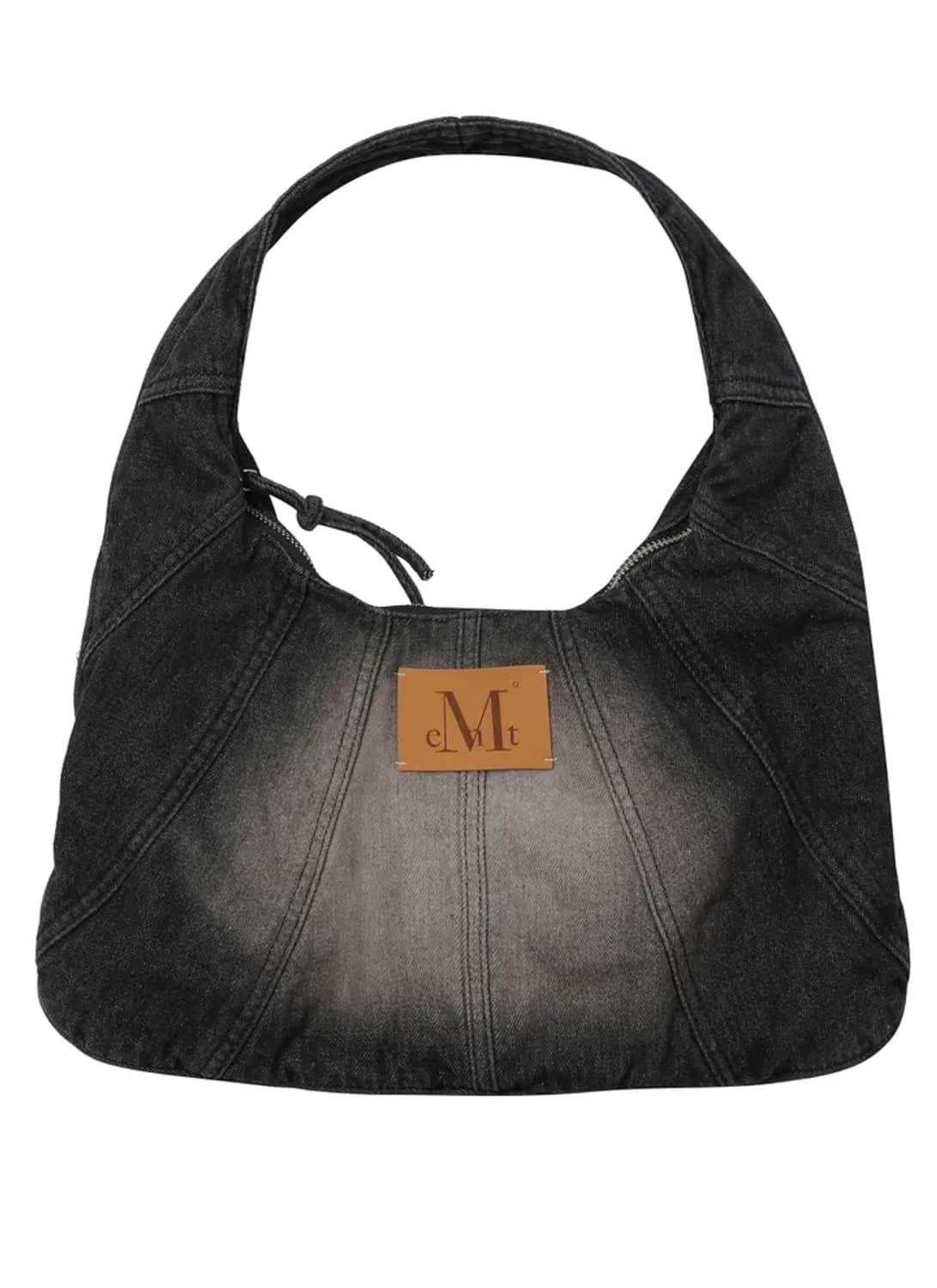 무센트 웨이브 데님 호보백 상품이미지1