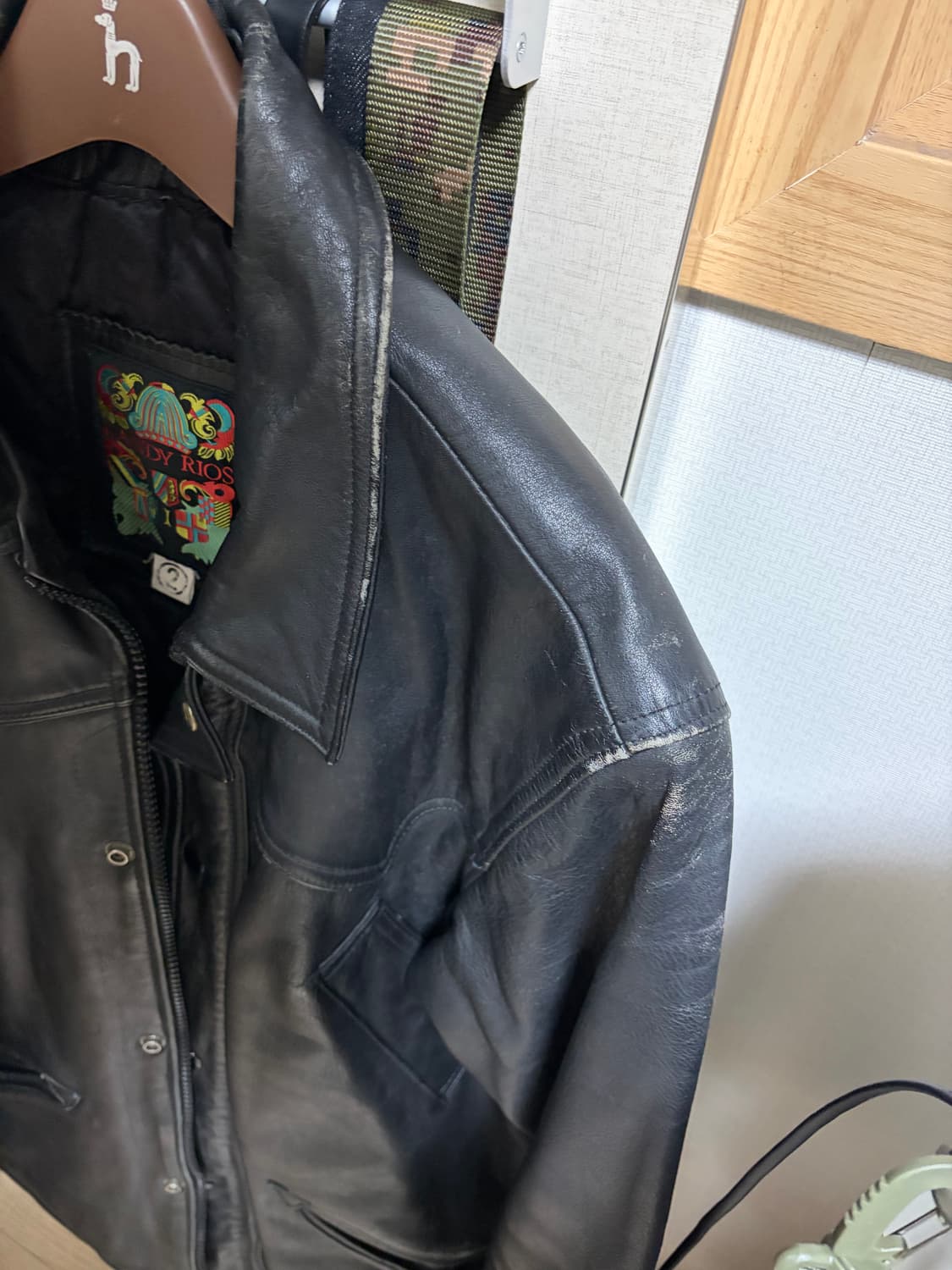 Randy Rios 빈티지 웨스턴 레더 카코트 상품이미지2