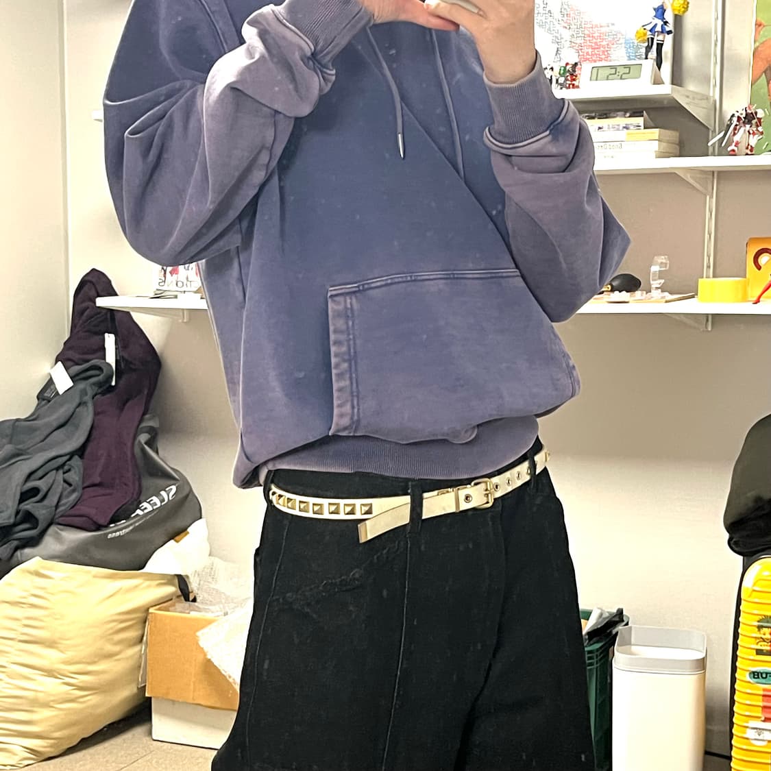 컬러 금장 스터드 벨트 상품이미지2