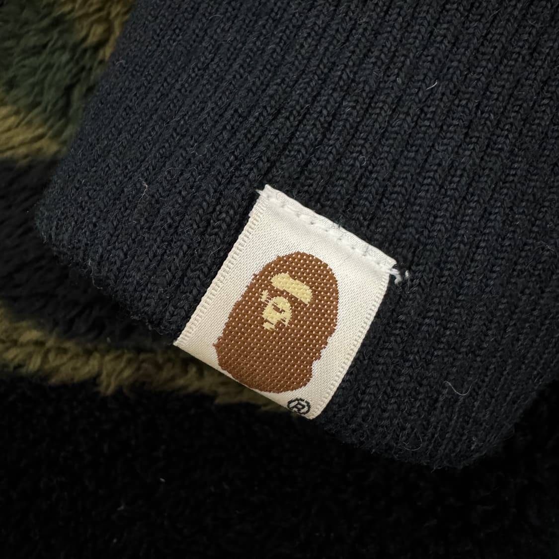 베이프 샤크 후드집업 풀집 보아털 플리스 자켓 상품이미지8