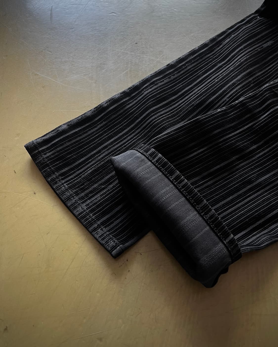 BURBERRY BLACK LABEL Black Stripe Pants 상품이미지10