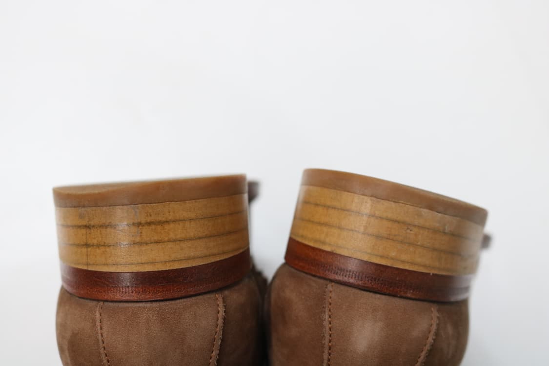 알프레도 바니스터 빈티지 브라운 스웨이드 사이드 집업 부츠 상품이미지8