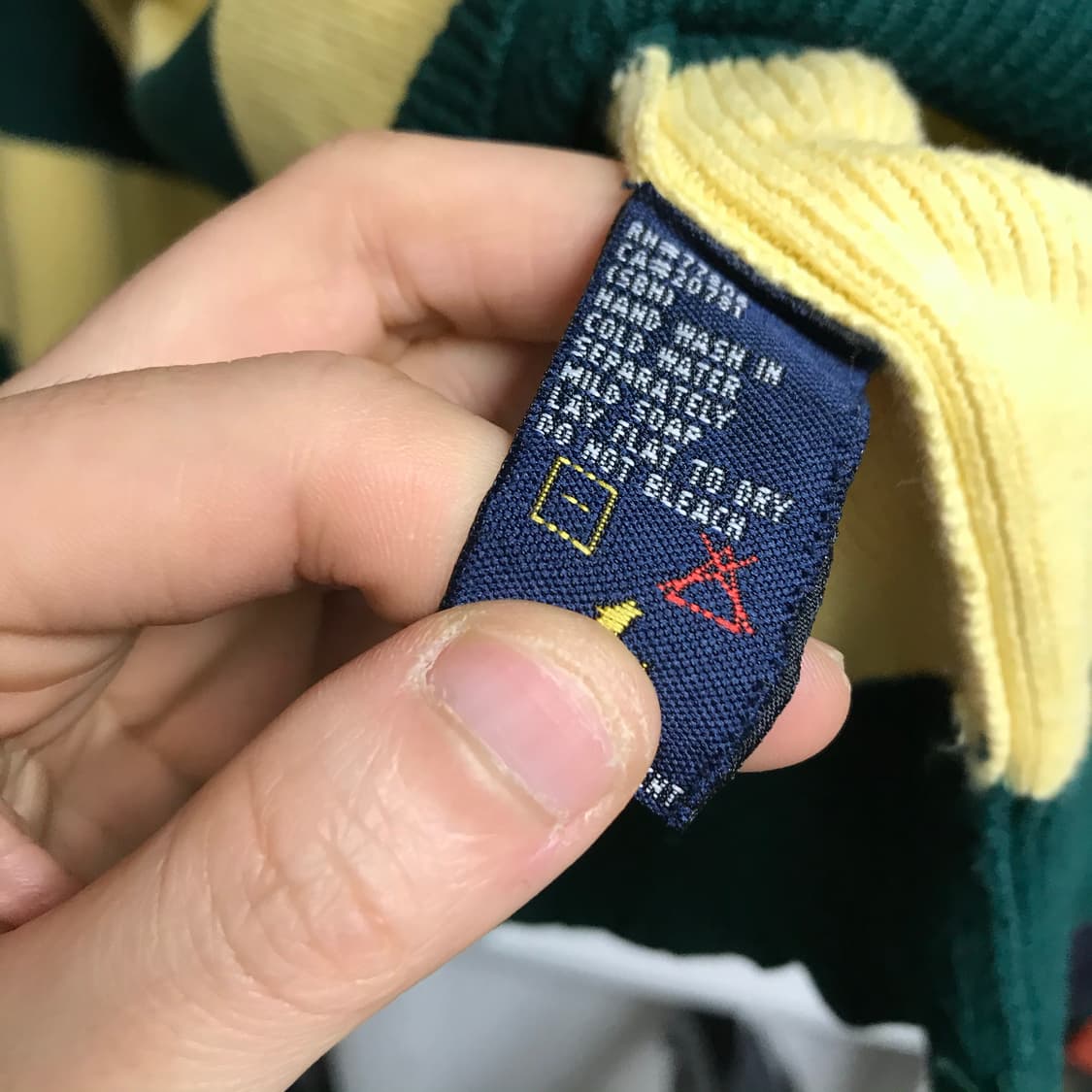 타미힐피거 90s 단가라 니트 상품이미지4