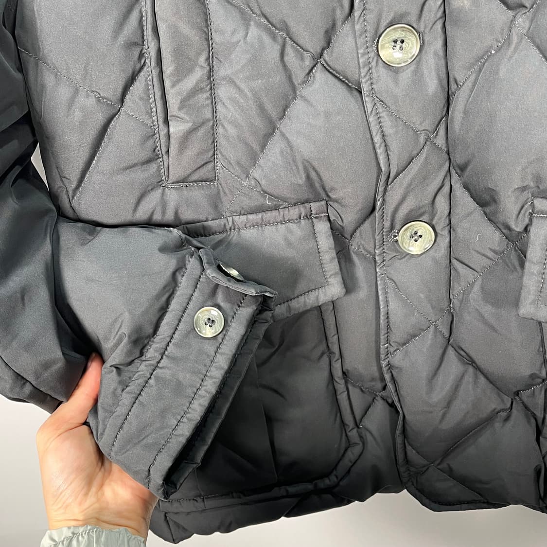 일꼬르소 구스 퀄팅 패딩자켓 100 상품이미지3