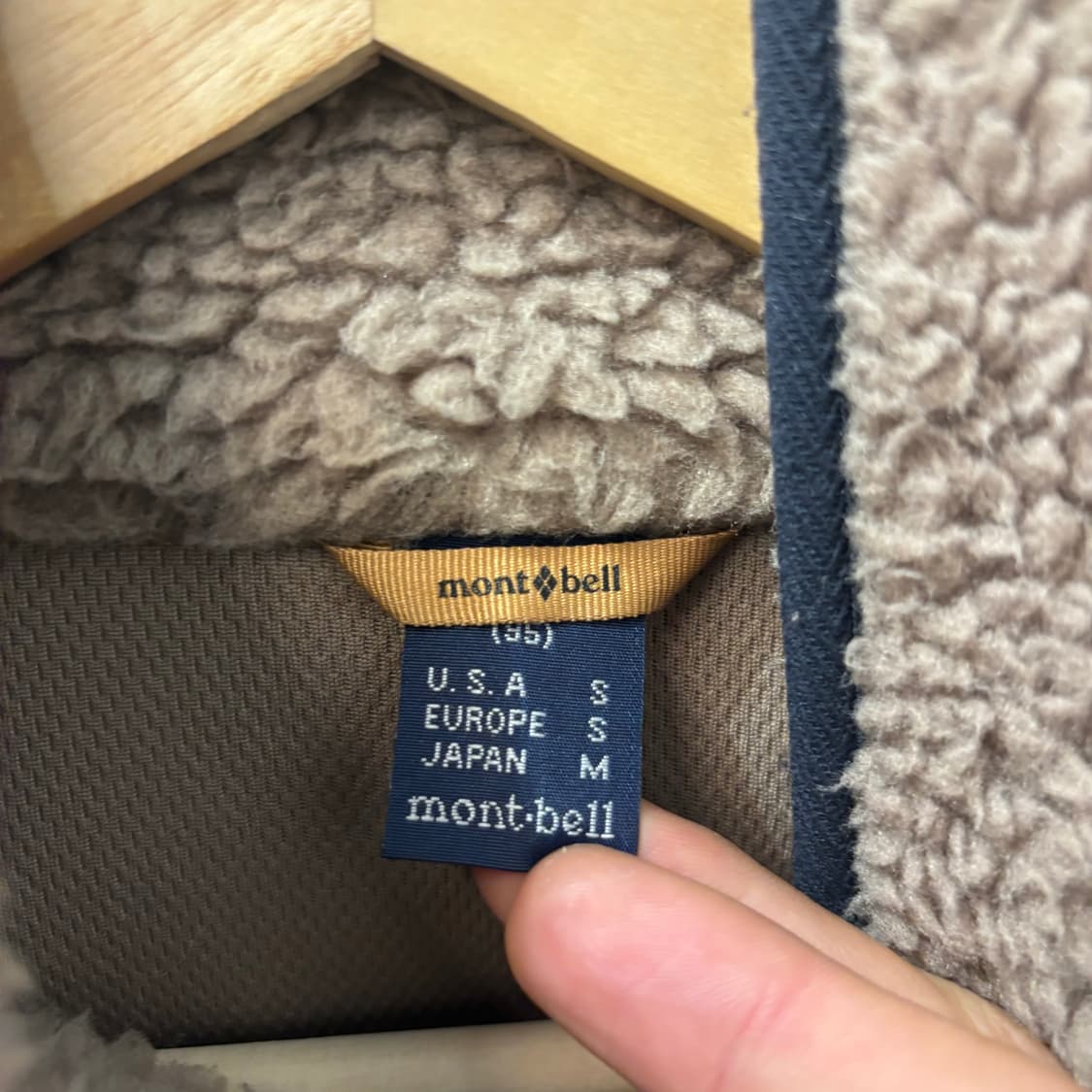 몽벨 베이직 플리스 자켓 M 상품이미지7