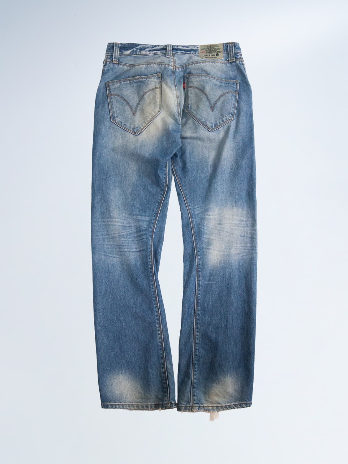 Levis (리바이스) 엔지니어드 커브드 데님 팬츠 상품이미지4