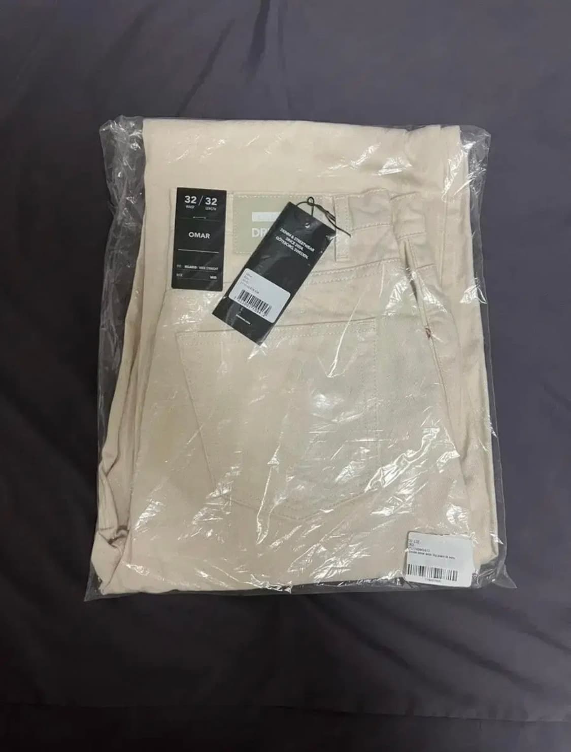 [32] 닥터데님 에크루 진 데님 팬츠 새상품 상품이미지3