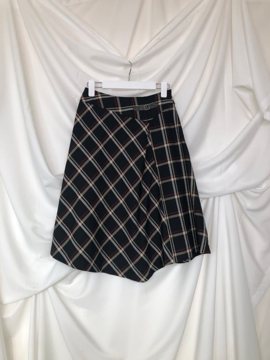 794. midi vintage check SK 상품이미지1