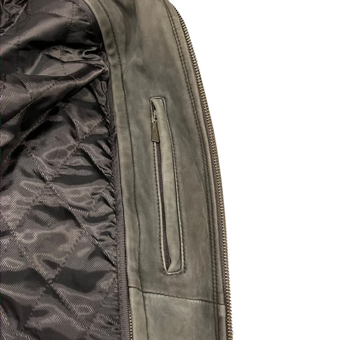 입생로랑 아카이브 리얼 레더 스웨이드 가죽자켓 상품이미지5