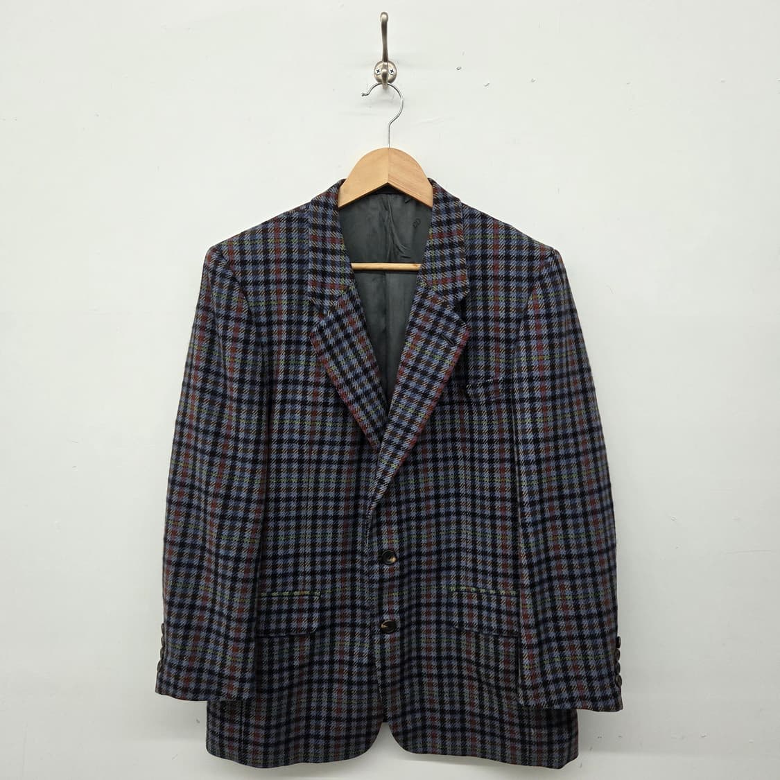 크리스찬디올 체크 울 자켓 남L 상품이미지1