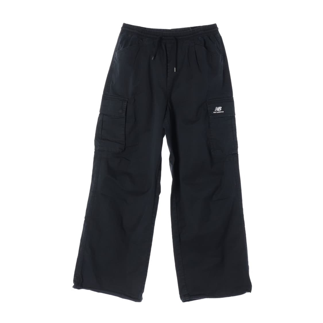 뉴발란스 우먼스 우븐 카고 조거 팬츠 블랙 S 상품이미지1